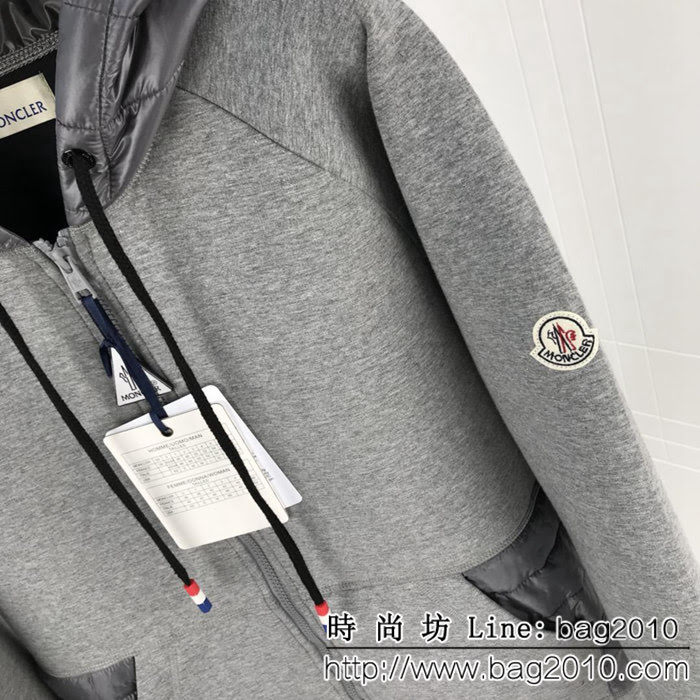 MONCLER蒙口 18ss秋冬新款 太空棉羽絨 拼接男款外套 ydi1524